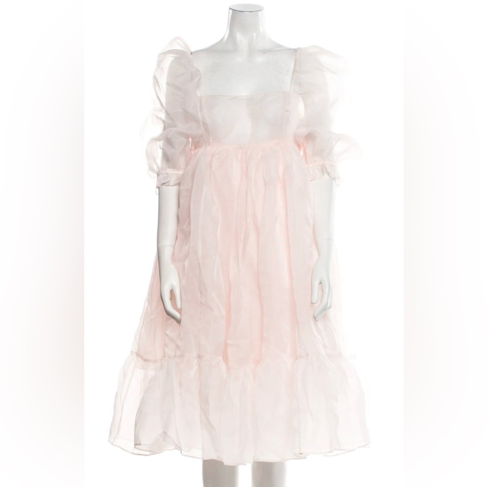 Selkie Pink Midi Dress